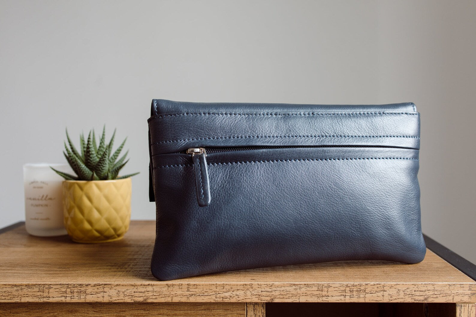 Bray Convertible Clutch cum Crossbody Bag | Grains & Tan