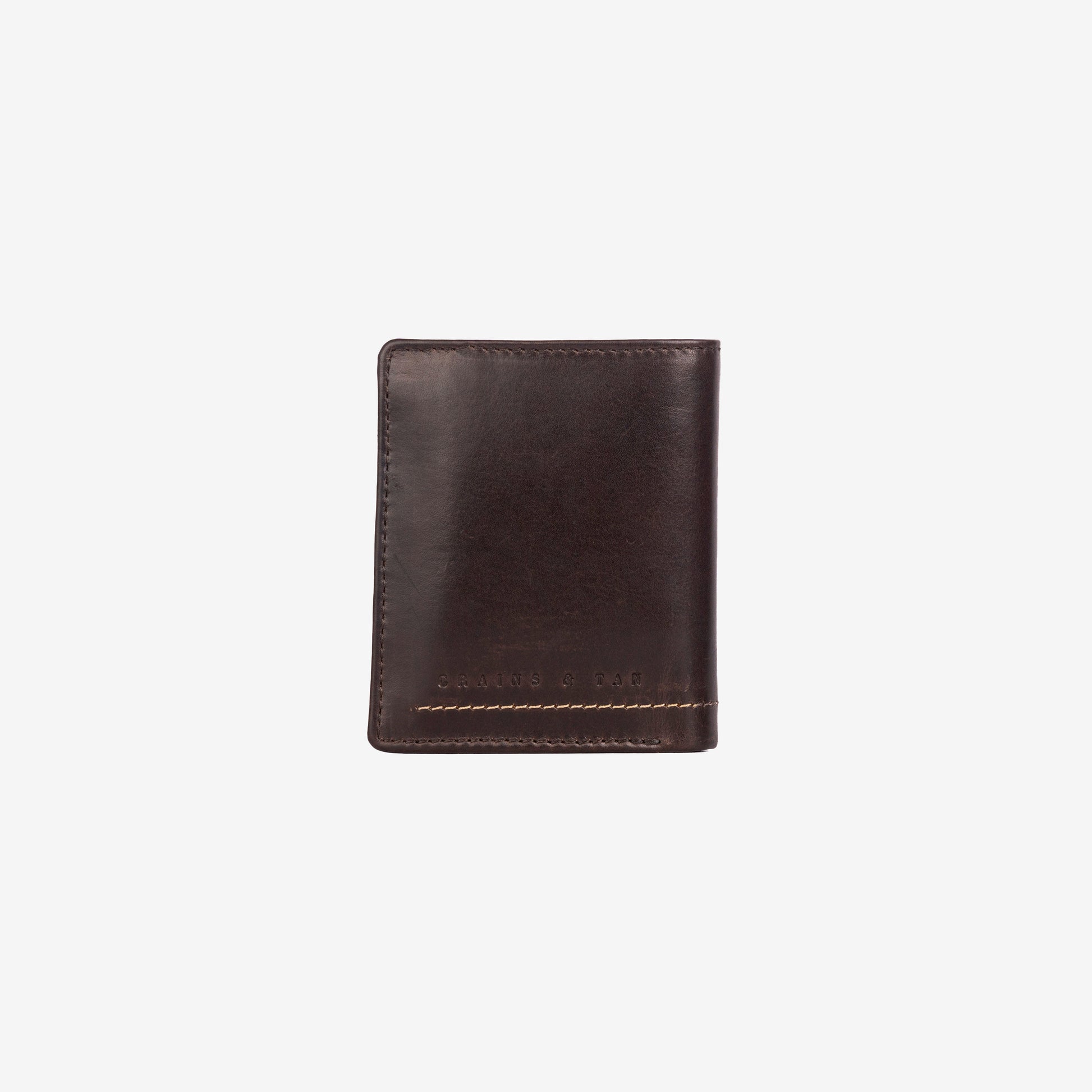 GT-TW3 Full-Grain Leather Bifold Wallet with RFID Protection