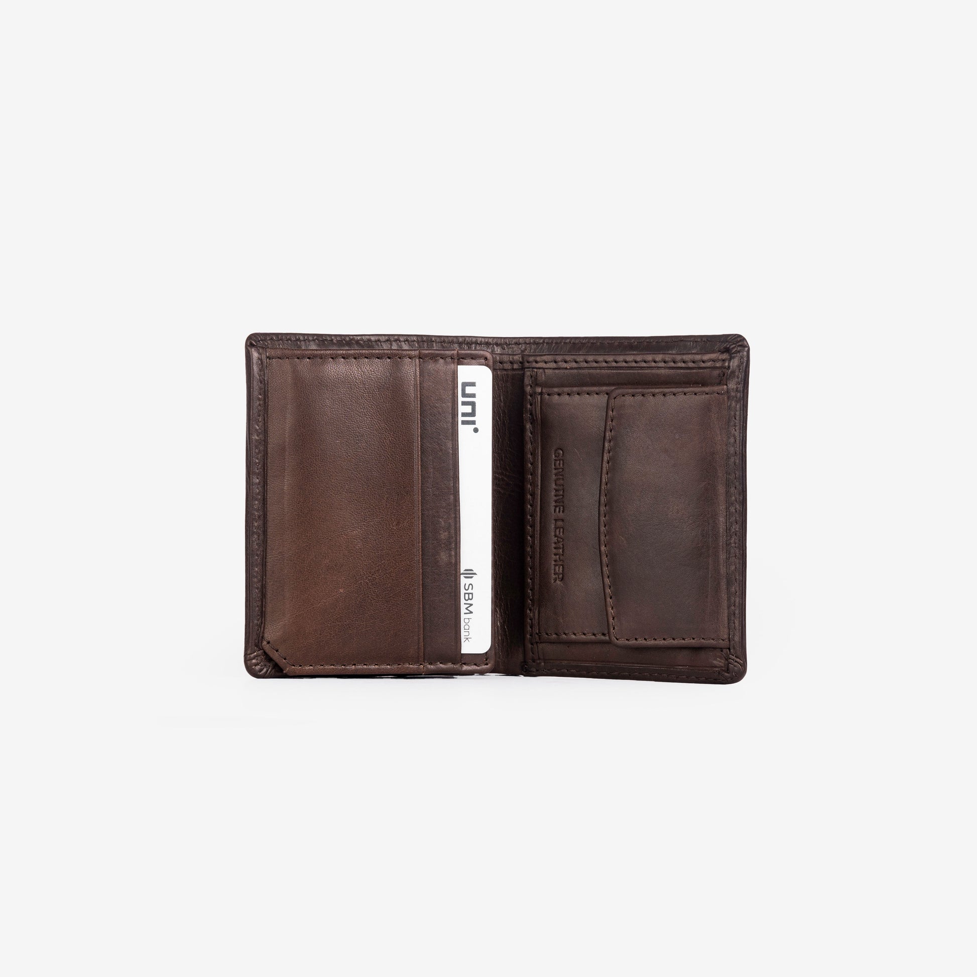 GT-TW3 Full-Grain Leather Bifold Wallet with RFID Protection