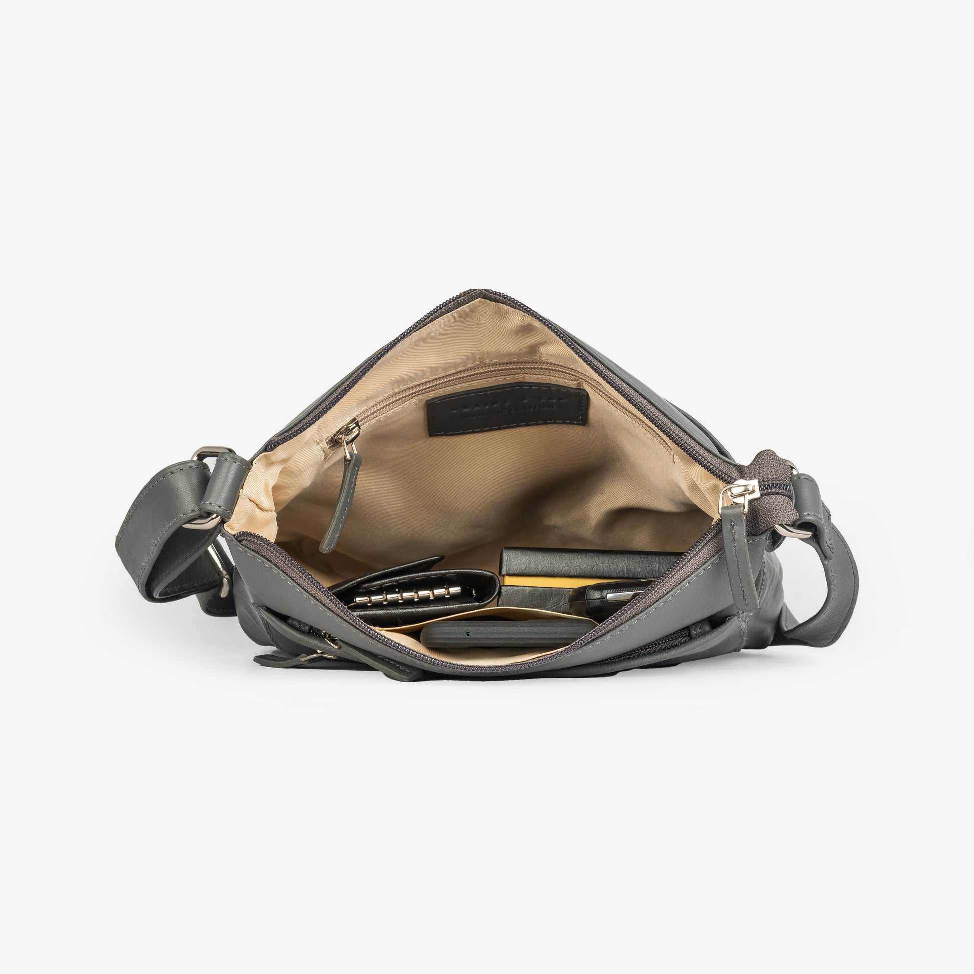 The Derby Classic Crossbody | Grains & Tan