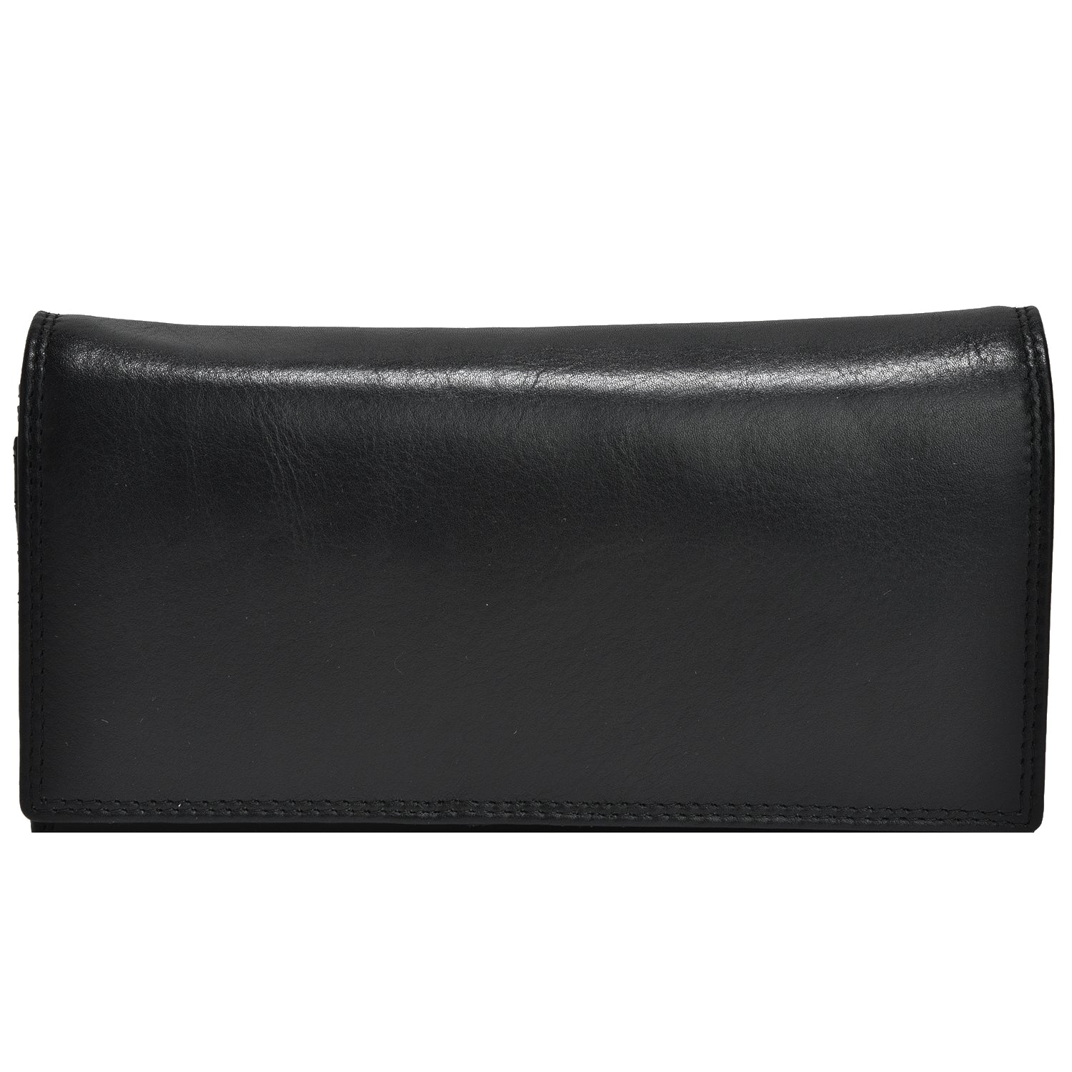 GT-TP5 G&T Full-grain Leather Large Ladies' Purse, Long Purse (RFID Protected)