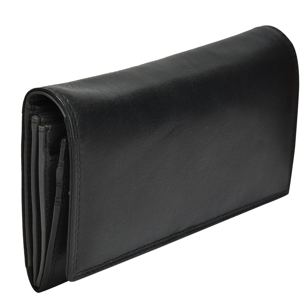 GT-TP5 G&T Full-grain Leather Large Ladies' Purse, Long Purse (RFID Protected)