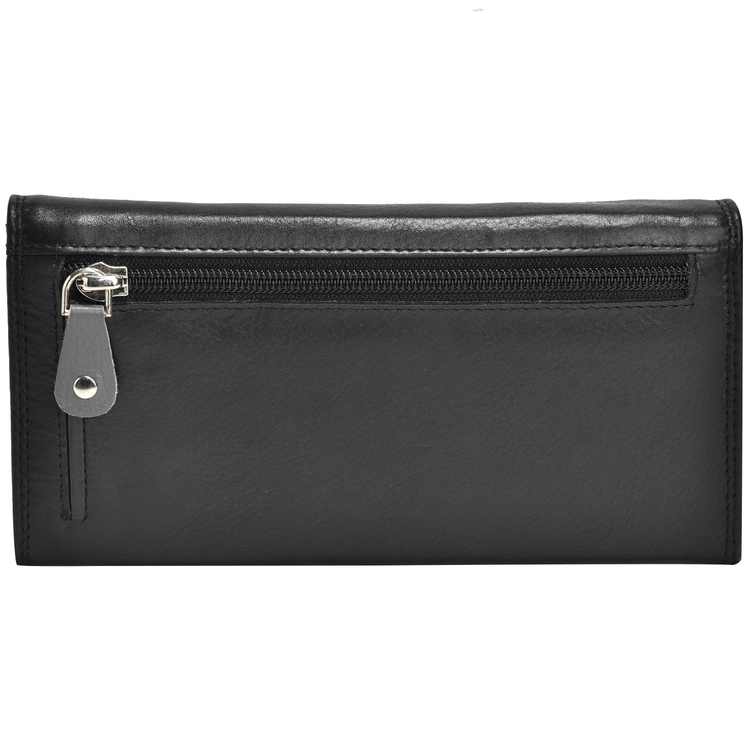 GT-TP5 G&T Full-grain Leather Large Ladies' Purse, Long Purse (RFID Protected)