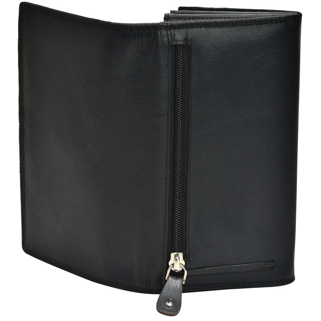 GT-TP5 G&T Full-grain Leather Large Ladies' Purse, Long Purse (RFID Protected)