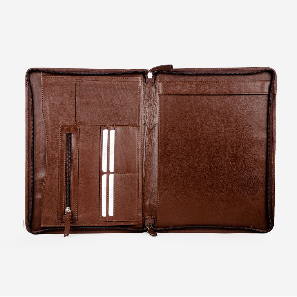 Zip-round Underarm Folio | G&T