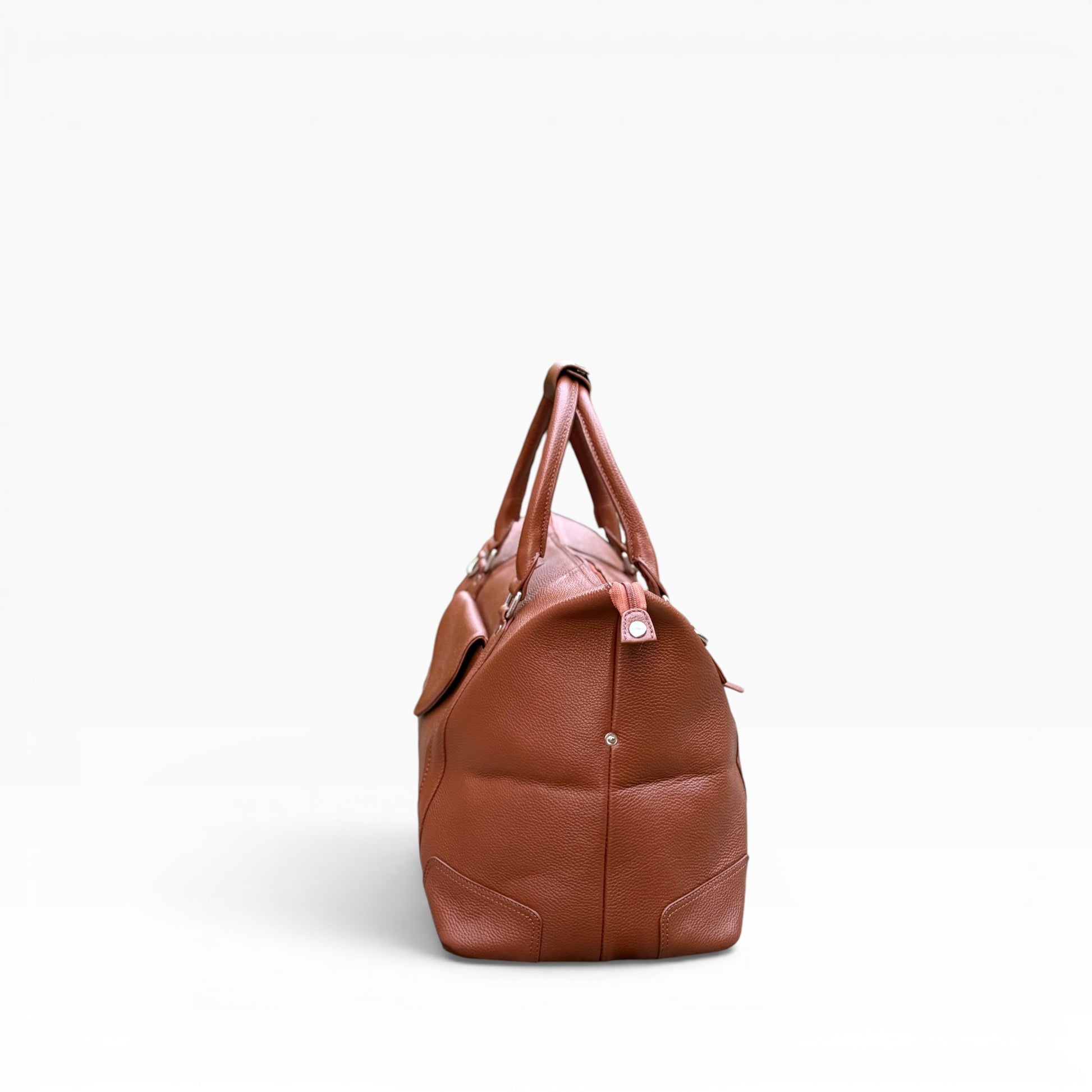 The Windermere Leather Weekender Bag – Premium Full Grain Leather Holdall | Travel Duffel Bag