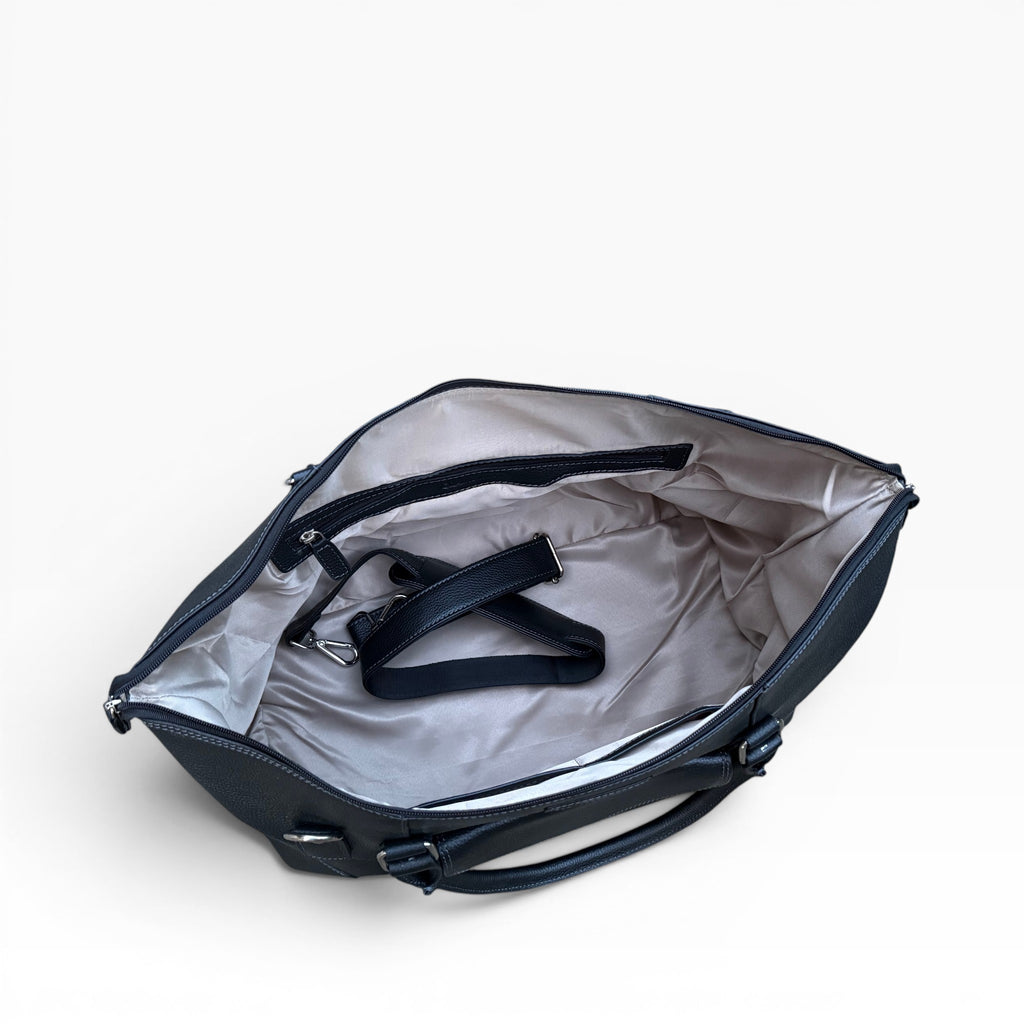The Windermere Leather Weekender Bag – Premium Full Grain Leather Holdall | Travel Duffel Bag