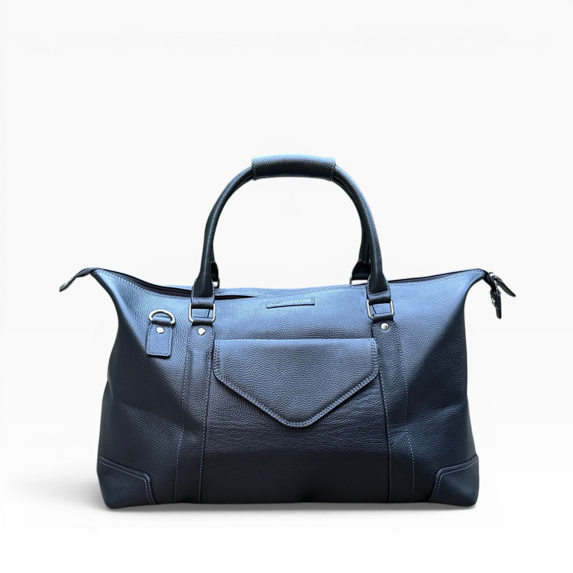 The Windermere Leather Weekender Bag – Premium Full Grain Leather Holdall | Travel Duffel Bag