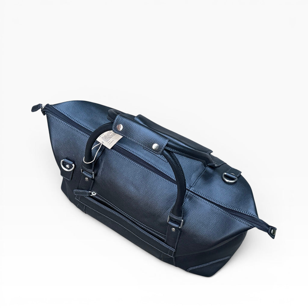 The Windermere Leather Weekender Bag – Premium Full Grain Leather Holdall | Travel Duffel Bag