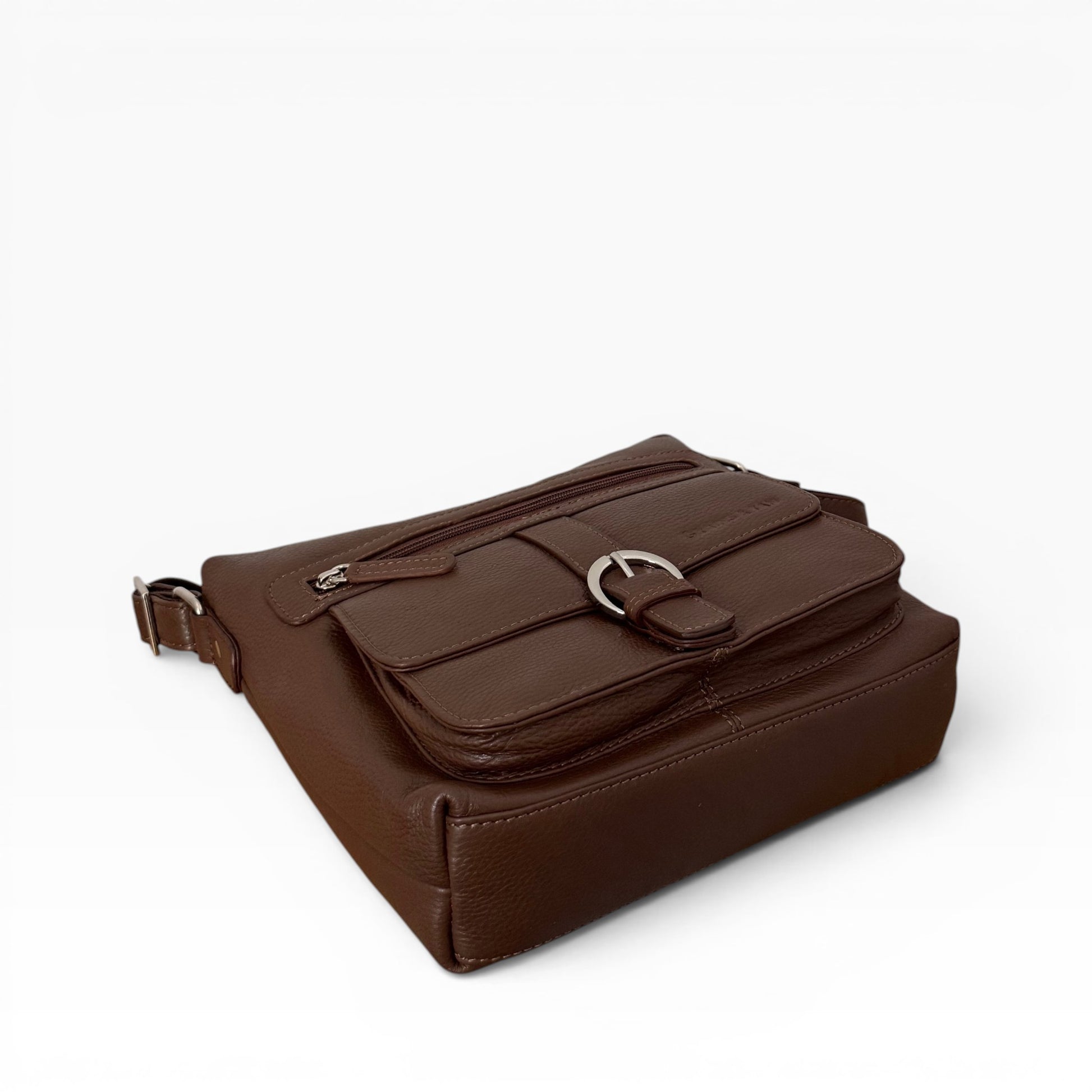 The Arundel Leather Crossbody Bag – Premium Full Grain Leather Messenger Shoulder Bag for Women