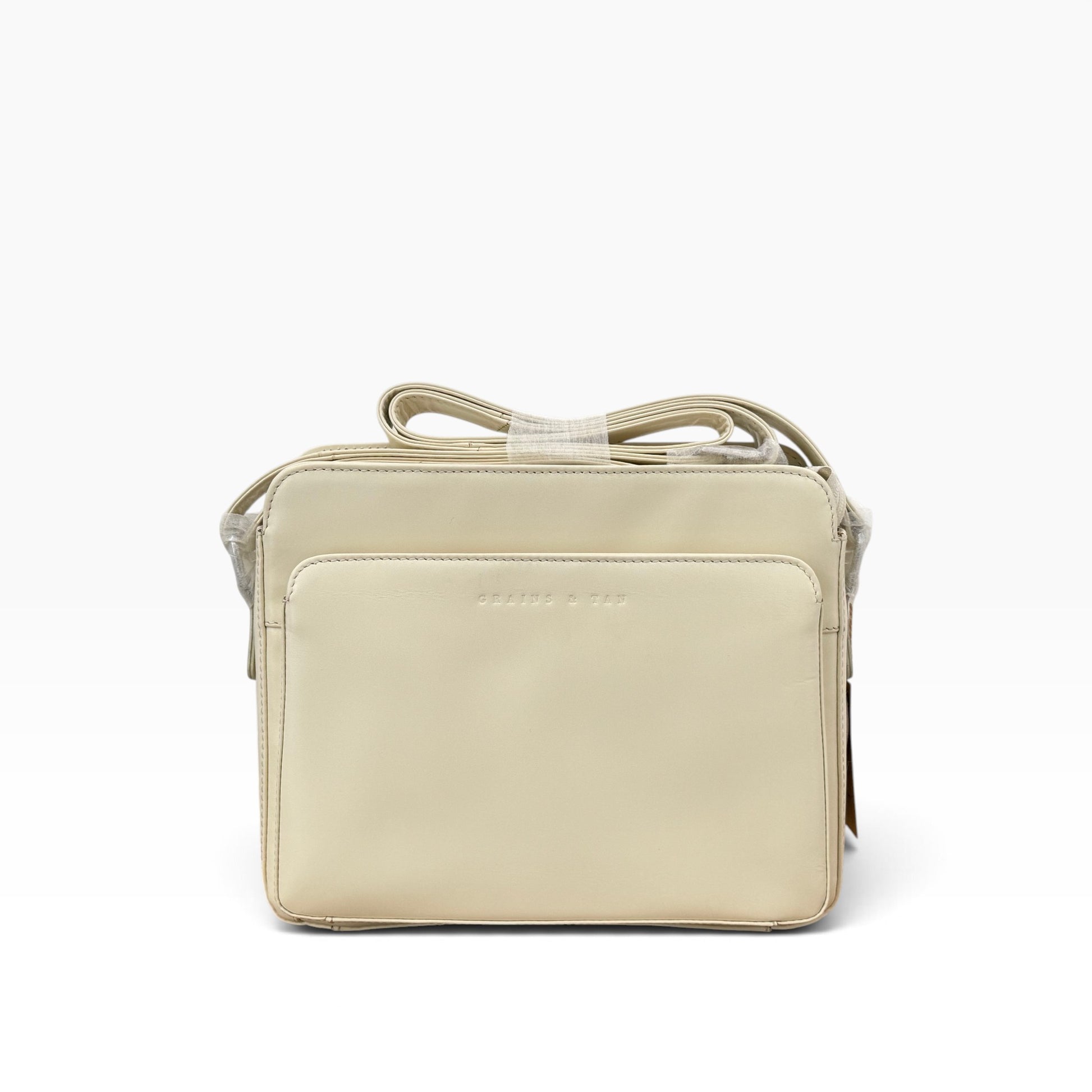 Belgrave Elegance Classic Multi-Compartment Handbag | Grains & Tan