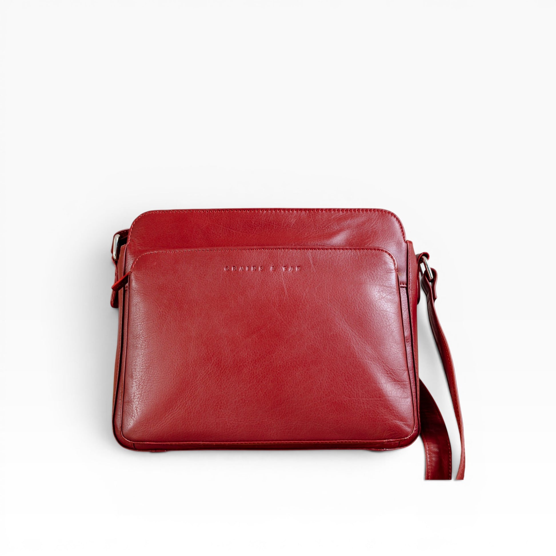 Belgrave Elegance Classic Multi-Compartment Handbag | Grains & Tan