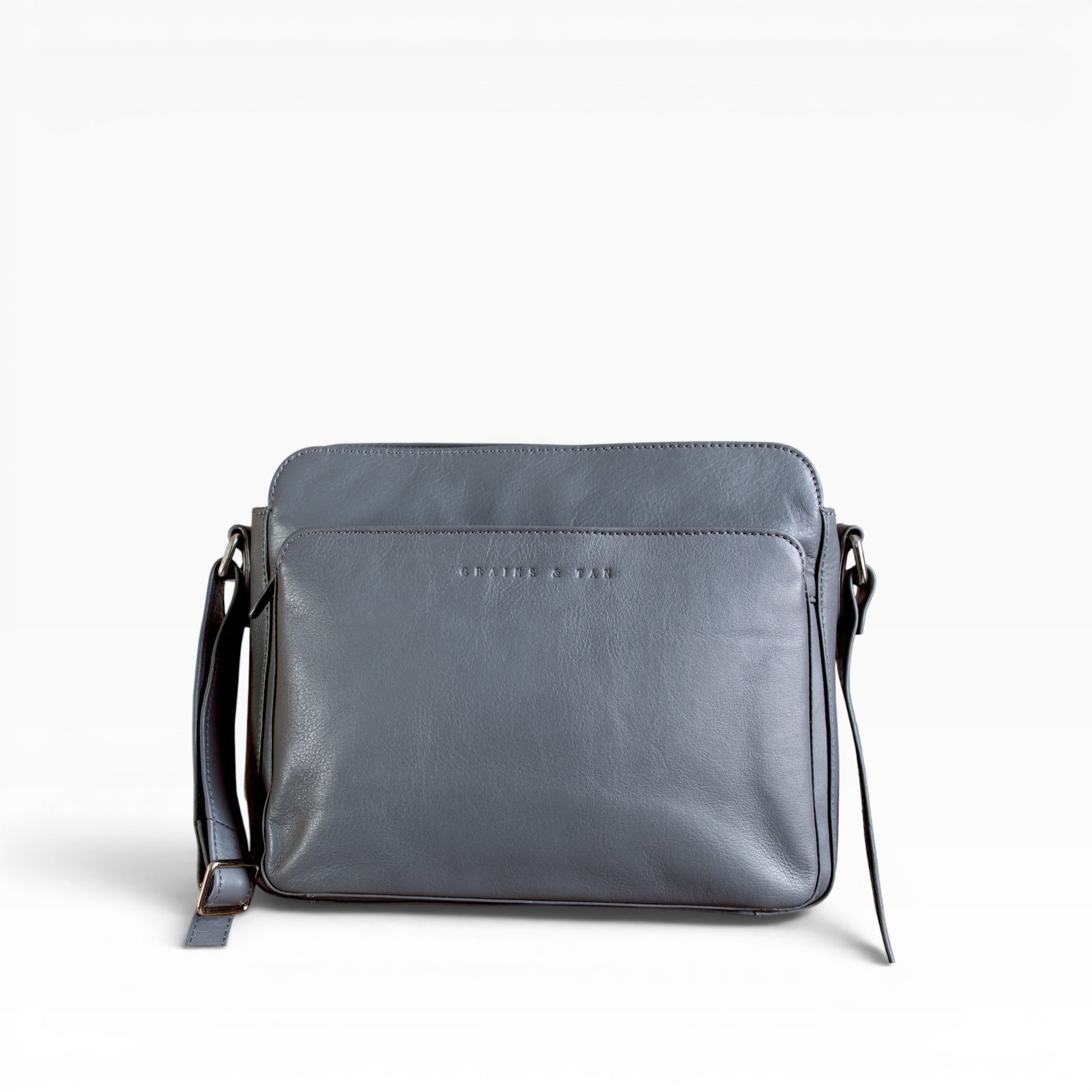 Belgrave Elegance Classic Multi-Compartment Handbag | Grains & Tan