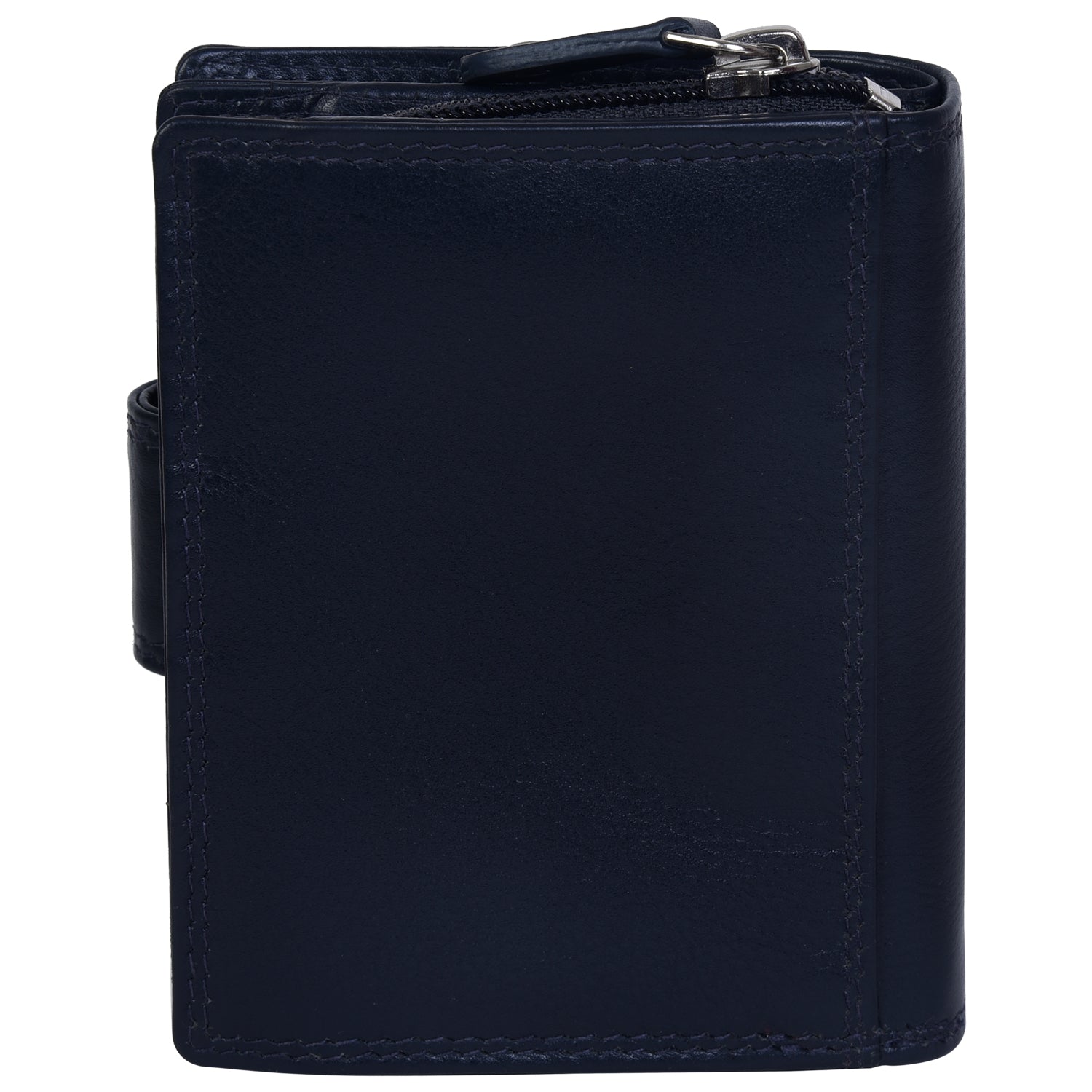 G&T-TP4 Full-grain Leather Medium Tab Purse with Change Section (RFID Protected)