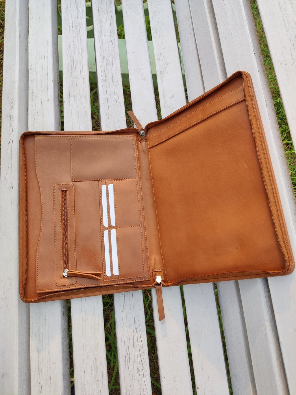 Zip-round Underarm Folio | G&T