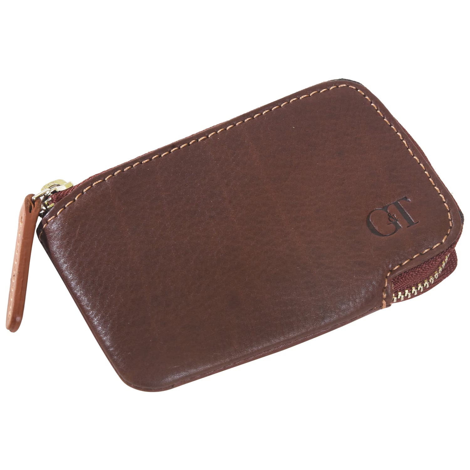 GT-006 G&T Full-grain Leather Pocket Card Wallet (RFID Protected)